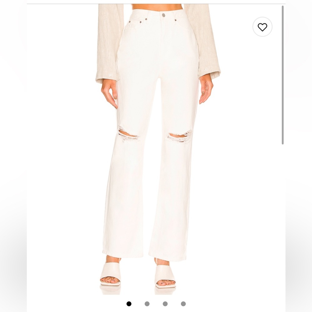 White jeans